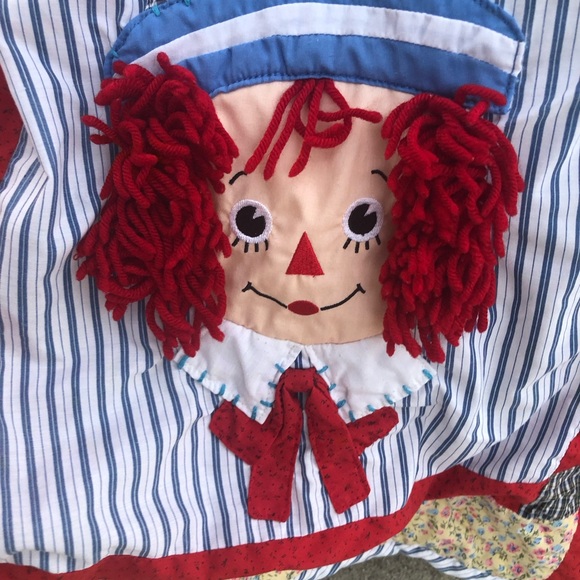 The Original Raggedy Ann and Andy blanket - Picture 5 of 7